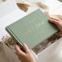 Calcul Or intemporel Sage Green Mariage Photo