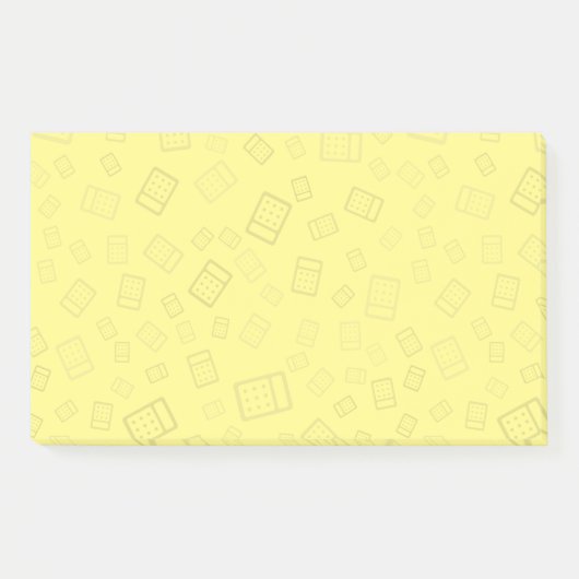 Calculatorpatroon Post-it® Notes (Voorkant)