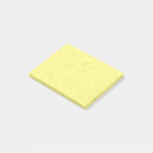 Calculatorpatroon Post-it® Notes (Schuin)