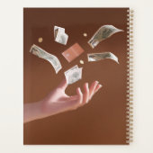 Calculatrice et planificateur d'affaires argent 20 (Dos)