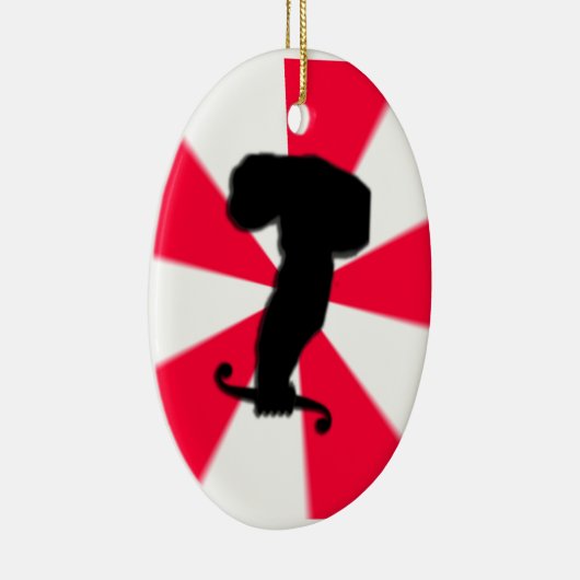 Calculus Ape Keramisch Ornament (Rechts)