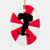 Calculus Ape Keramisch Ornament (Voorkant)