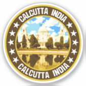 Calcutta Sticker (Voorkant)