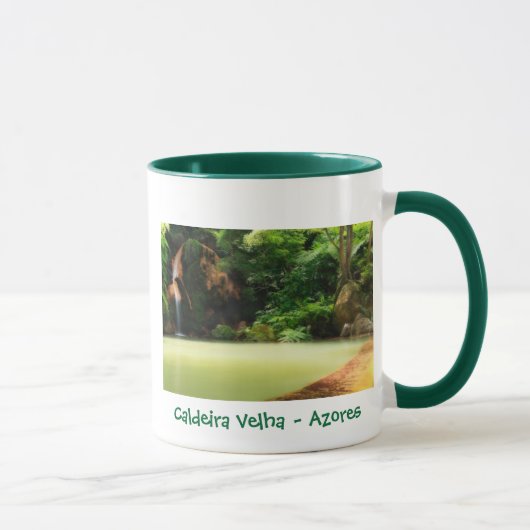 Caldeira Velha - Açores mug (Droite)