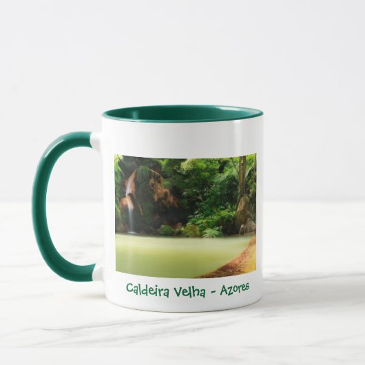 Caldeira Velha - Açores mug (Gauche)