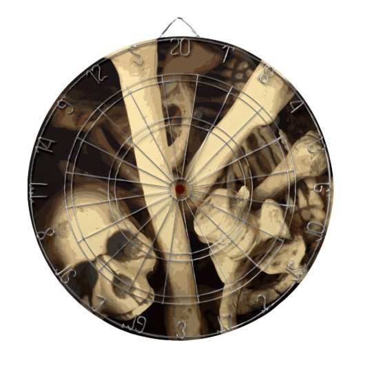 Caldron of botten. dartbord (Voorkant)