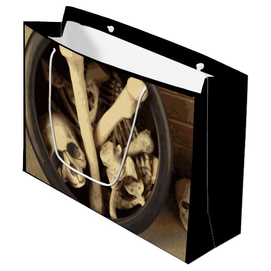 Caldron of botten. groot cadeauzakje (Voorkant Gekanteld)