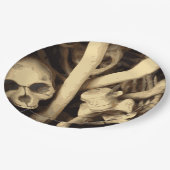 Caldron of botten. papieren bordje (Gekanteld)