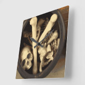 Caldron of botten. vierkante klok (Hoek)