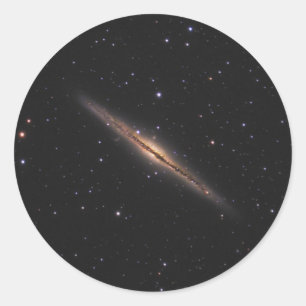 Caldwell 23 NASA spiraalmelkwegstelsel Ronde Sticker