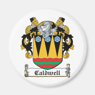 Caldwell Family Crest Magneet