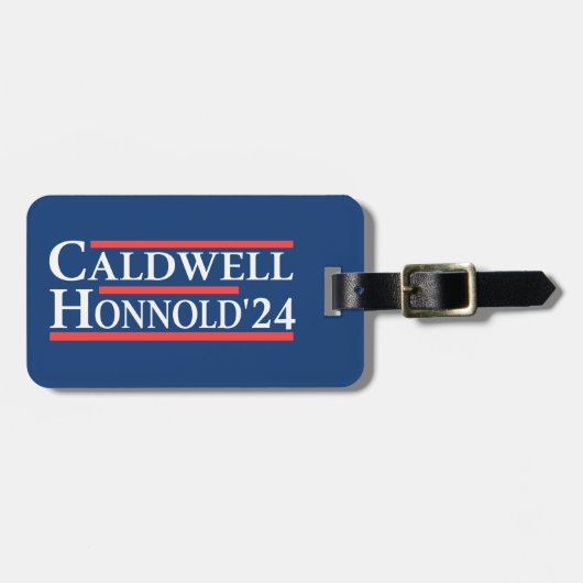 Caldwell Honnold 2024 Bagagelabel (Voorkant horizontaal)