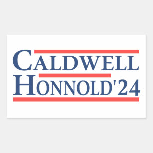 Caldwell Honnold 2024 Rechthoekige Sticker