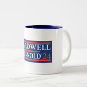 Caldwell Honnold 2024 Tweekleurige Koffiemok (Voorkant rechts)