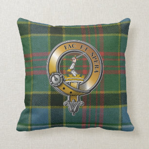Caldwell Tartan & Badge Kussen
