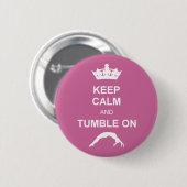 Cale en Tumble behouden Ronde Button 5,7 Cm (Voorkant /achterkant)