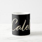 Caleb Name whitegold Tasse Teetasse (Centre)