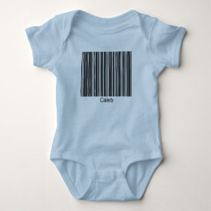Caleb Personalized Functional Barcode T-shirt