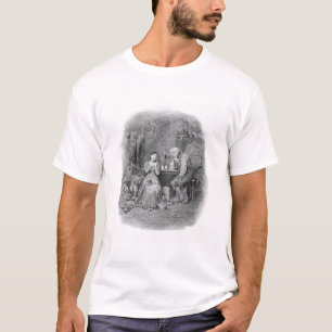 Caleb Plummer en zijn blinde dochter uit 'Charle' T-shirt