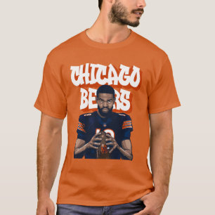 Caleb Williams Bears Graffiti-schets Vector Kunst T-shirt