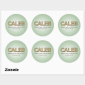Caleb's verzen sticker (Vel)