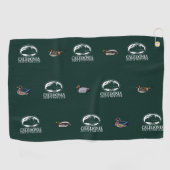 Caledonia "Classic & Ducks" sur toute la serviette (Horizontal)