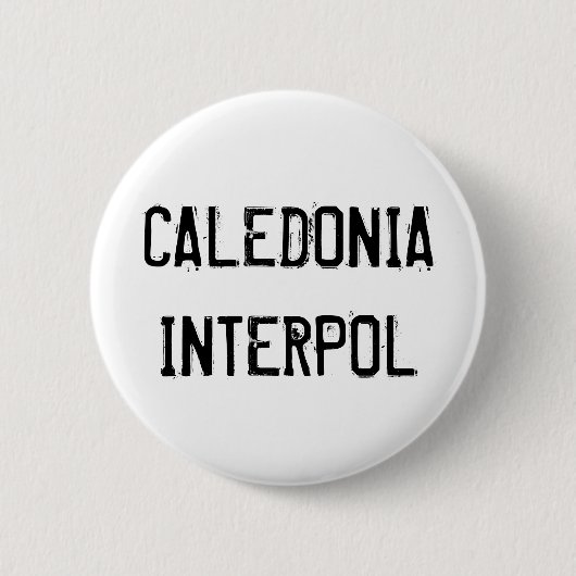 Caledonia Interpol Button (Voorkant)