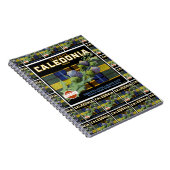 Caledonia Oranje Label multiprint Notitieboek (Rechterzijde)