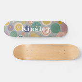 Caleidoscoop droom gepersonaliseerd skateboard (Horizontaal)