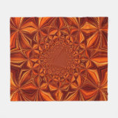 Caleidoscoop Red Digital Paper-28503 Fleece Deken (Voorkant (Horizontaal))