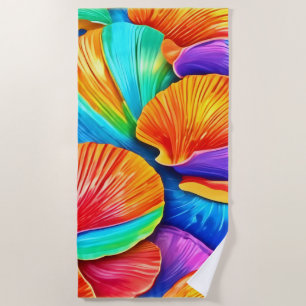 Caleidoscoop van Ocean Shells Strandlaken