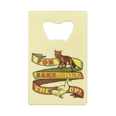 Calembour drôle d'animal de canard de Fox (Dos)