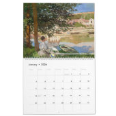 Calendar 2026 - Claude Monet - Impressionism Kalender (Jan 2026)