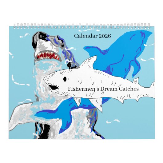 Calendar 2026 Fishermen's Dream Catches  Kalender (Hoes)