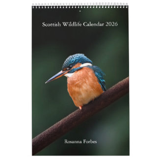 Calendar 2026 Scottish Wildlife  Kalender