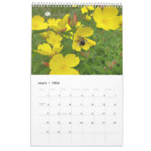 Calendar bees butterflys kalender (Mar 2026)