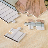 Calendar Champagne - Alphonse Mucha Legpuzzel (Zijkant)