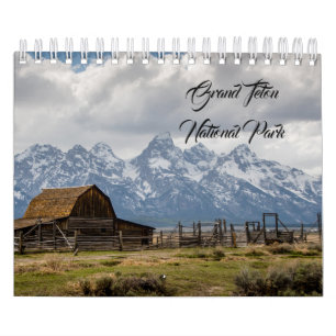 Calendar Grand Teton National Park Kalender