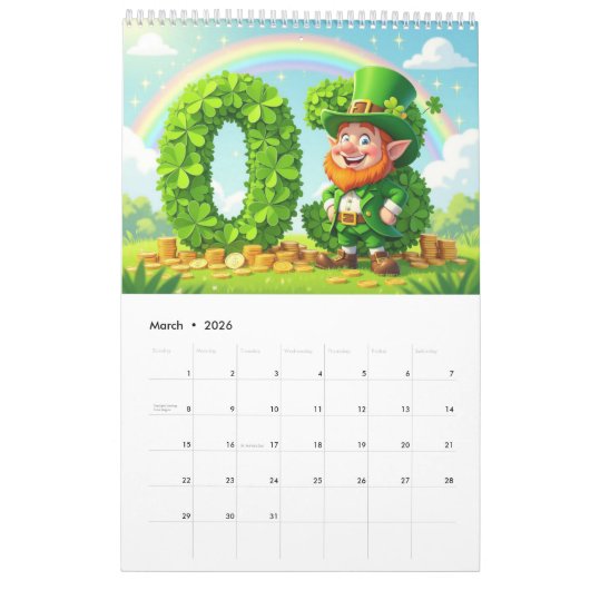 Calendar Kalender (Mar 2026)