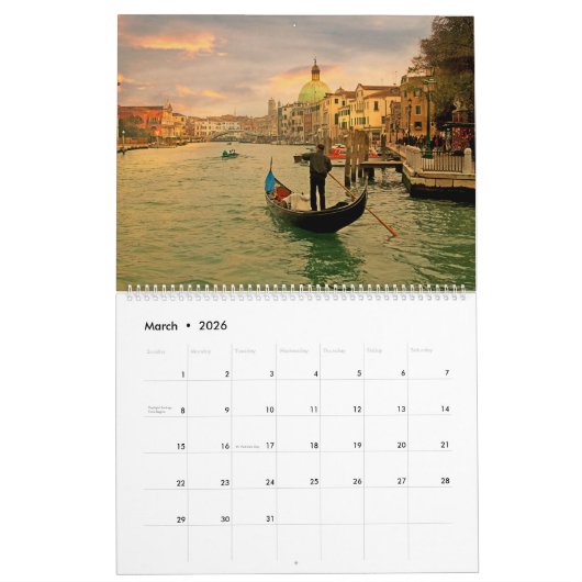Calendar Kalender (Mar 2026)
