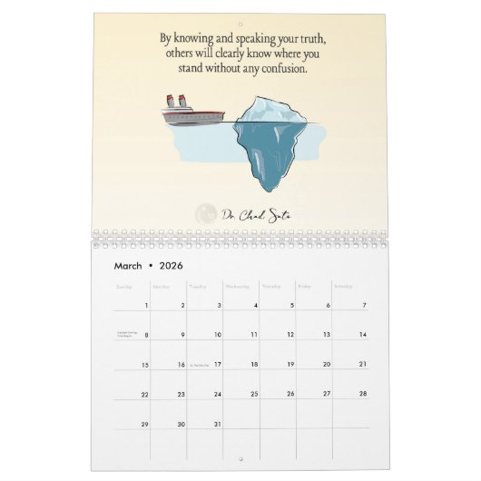 Calendar Kalender (Mar 2026)