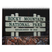 Calendar Rocky Mountain Kalender (Hoes)
