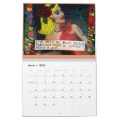 CALENDAR VULLEN MET BAD GIRL ART KALENDER (Mar 2026)