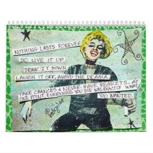 CALENDAR VULLEN MET BAD GIRL ART KALENDER