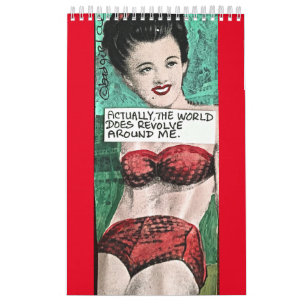 CALENDAR VULLEN MET BAD GIRL ART KALENDER