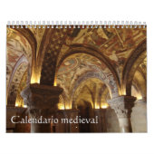 Calendario medieval 2 páginas Estándar Kalender (Hoes)