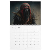 Calendars warrior fantasy 2023 kalender (Jan 2026)
