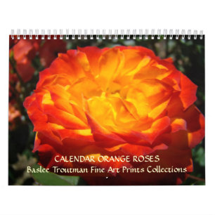 CALENDER 2010 ORANJE Rozen Kalender Roos Bloemen