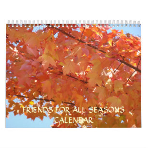 CALENDER VRIENDEN voor alle SEIZOENEN Cadeaus Kalender