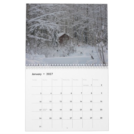 Calendrier (Jan 2027)